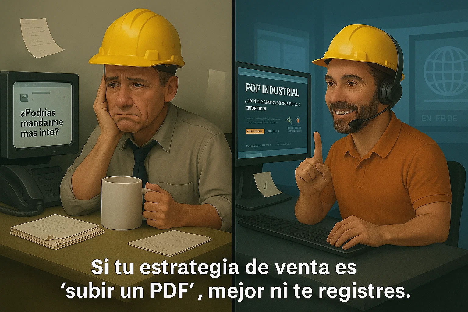 Negocios industriales sin fronteras